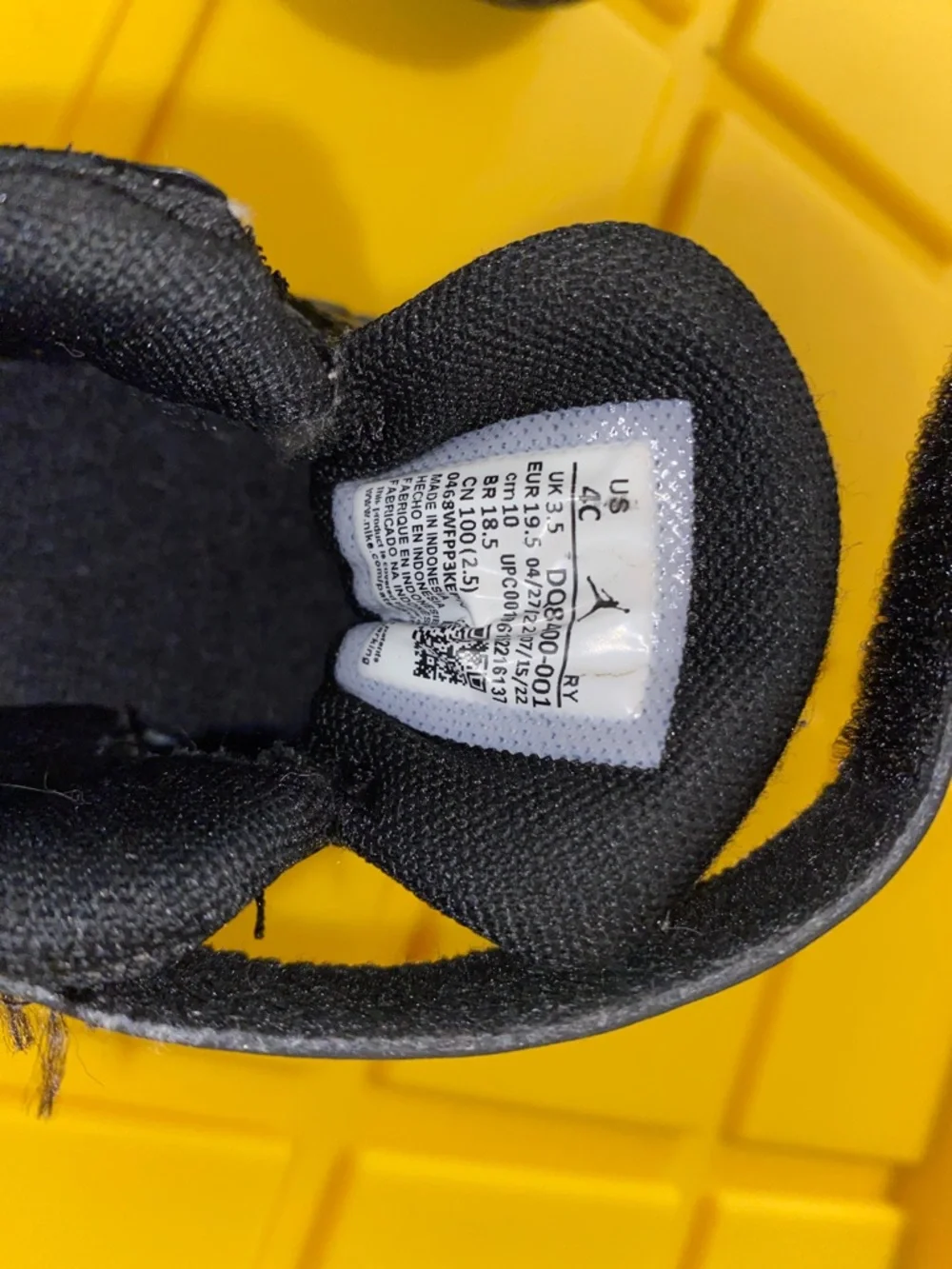 Jordan’s size 4c